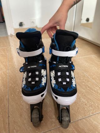 Patines en línea y protecciones infantiles