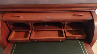 Buró cómoda escritorio de madera vintage