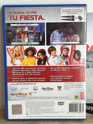 High School Musical 3 Sing It! PS2