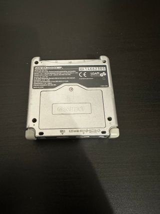 Game Boy Advance SP Tribal Argento