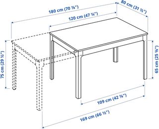 Mesa Comedor Extensible Ekedalen IKEA