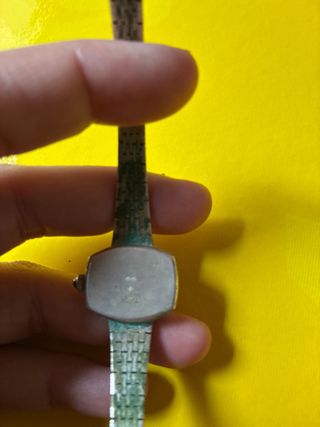 Reloj Dux Vintage Plata y Blanco