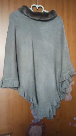 Mantella donna con pelliccia