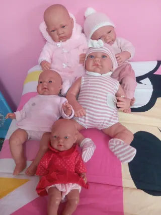 Lote Muñecos Antonio Juan y Arias