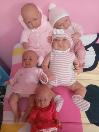 Lote Muñecos Antonio Juan y Arias