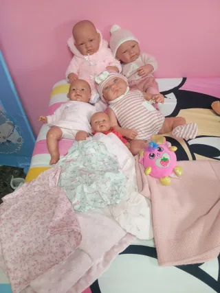 Lote Muñecos Antonio Juan y Arias