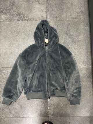 Chaqueta reversible Zara gris