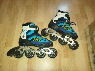 Set Patines en Línea, bolsa y protecciones