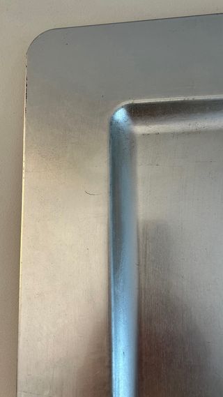 Bajoplatos cuadrados plateados plástico 8 unidades