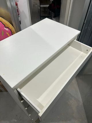 Cómoda IKEA KULLEN 5 cajones blanca