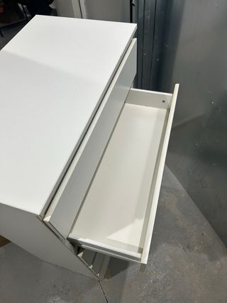 Cómoda IKEA KULLEN 5 cajones blanca