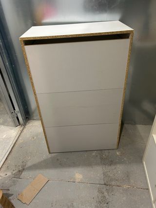 Cómoda IKEA KULLEN 5 cajones blanca