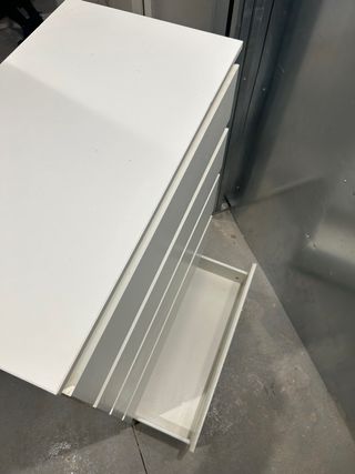 Cómoda IKEA KULLEN 5 cajones blanca