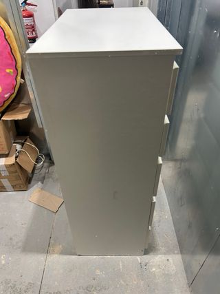 Cómoda IKEA KULLEN 5 cajones blanca