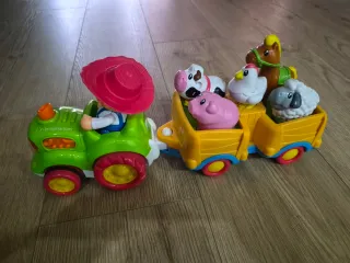 Tractor Granja Imaginarium con Animales