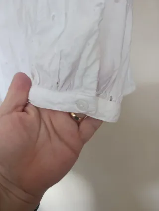 Blusa bordado inglés blanca