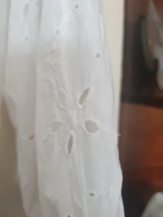 Blusa bordado inglés blanca