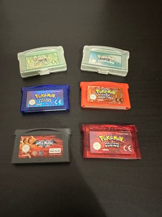 Giochi Game Boy Advance Pokemon e GameBoy