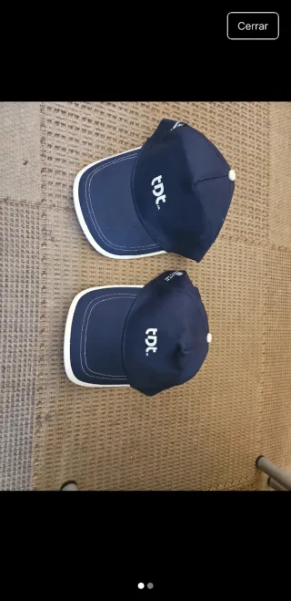 Gorras azules TDT (2 unidades)