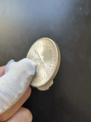 Onza Plata Balanza/Prensa México 1979