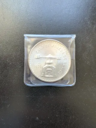 Onza Plata Balanza/Prensa México 1979