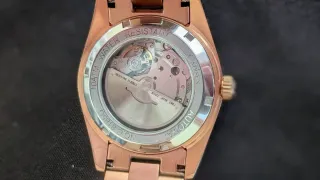 Reloj Cadisen Automático Miyota Oro Verde