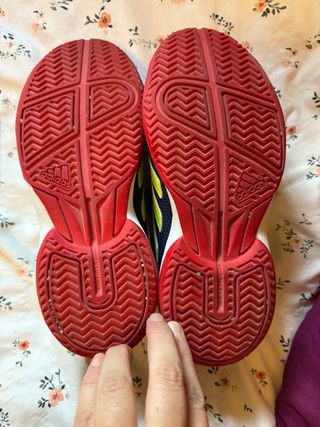 Zapatillas Adidas Niños Azul y Rojo