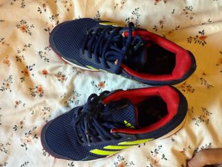 Zapatillas Adidas Niños Azul y Rojo