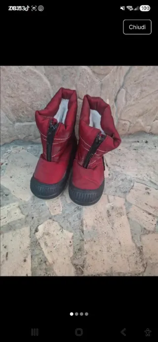 Scarpincini neve bimbo n.22