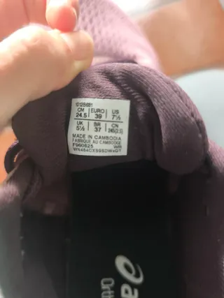 Asics Contend 9 Rosa/Morado Talla 39