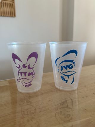 Vasos personalizados Mickey y amigos