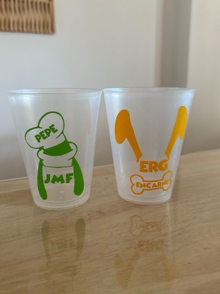 Vasos personalizados Mickey y amigos
