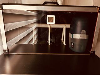 Impresora 3D con armario y batería