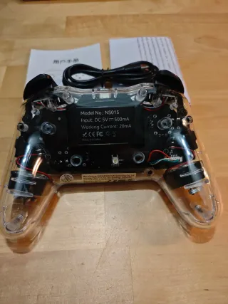 Mando Gaminja para Switch ( 1 y 2 ) Transparente