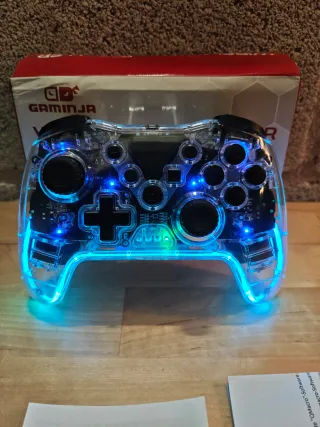 Mando Gaminja para Switch ( 1 y 2 ) Transparente