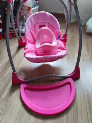 Trona - balancín. Regalo orinal