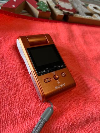 Sony DSC-MHS Cámara Digital Naranja