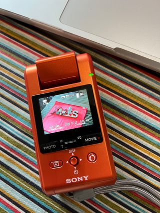 Sony DSC-MHS Cámara Digital Naranja