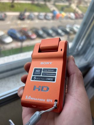 Sony DSC-MHS Cámara Digital Naranja