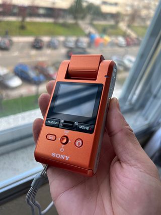Sony DSC-MHS Cámara Digital Naranja