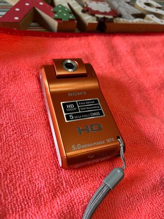 Sony DSC-MHS Cámara Digital Naranja