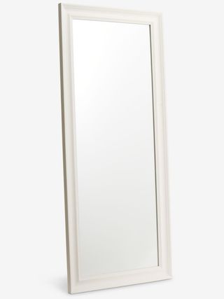 Specchio da terra bianco