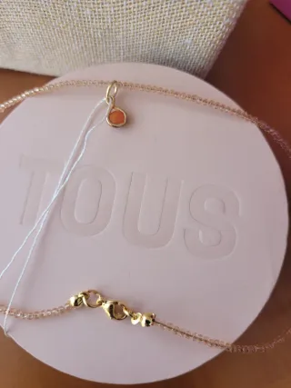 Gargantilla Tous dorado con cornalina