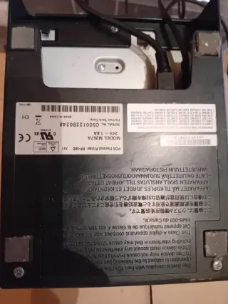 Dispensador de tickets Partner negro