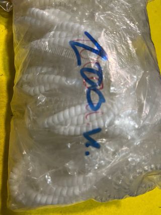 Llaveros numerados plateados (1-100)*2,total 200u