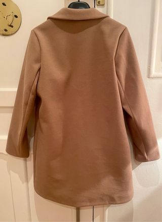 Abrigo color camel talla única