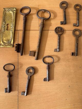 Lotti di chiavi antiche