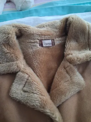 Abrigo largo pelo mujer talla M