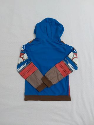 Felpa bimbo Capitan America 7/8 anni
