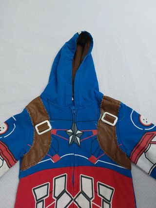 Felpa bimbo Capitan America 7/8 anni